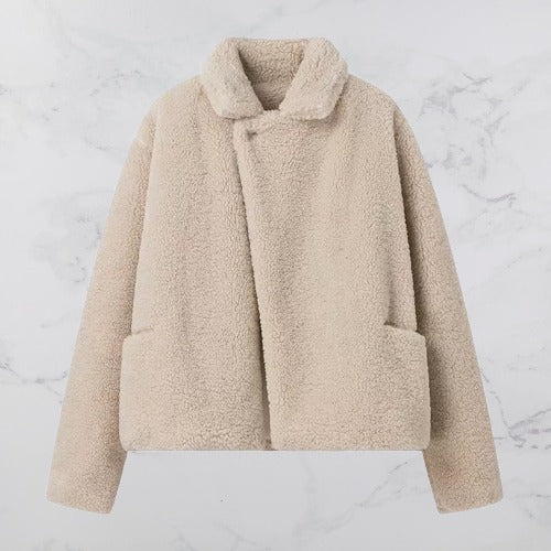 Teddy jakke | Trendy vinterjakke